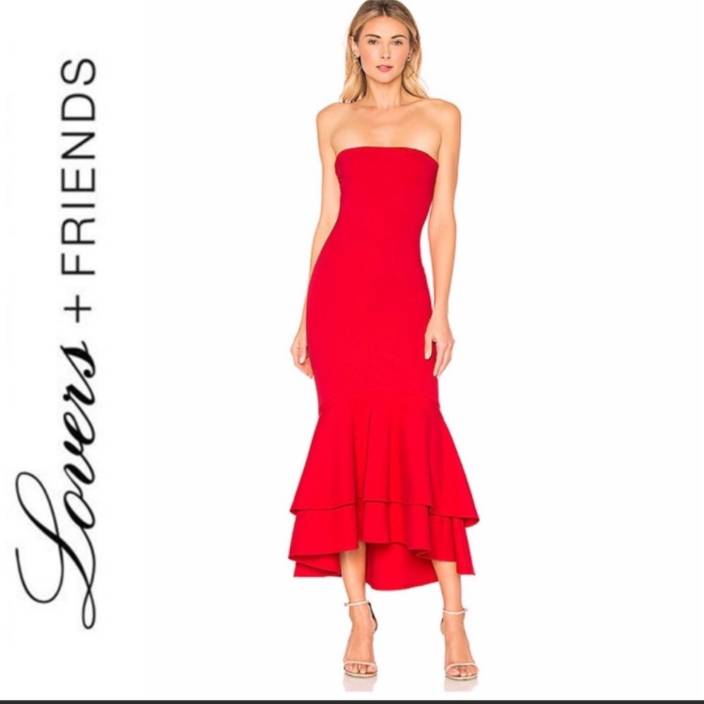 Lovers and Friends Dillon Midi Dress